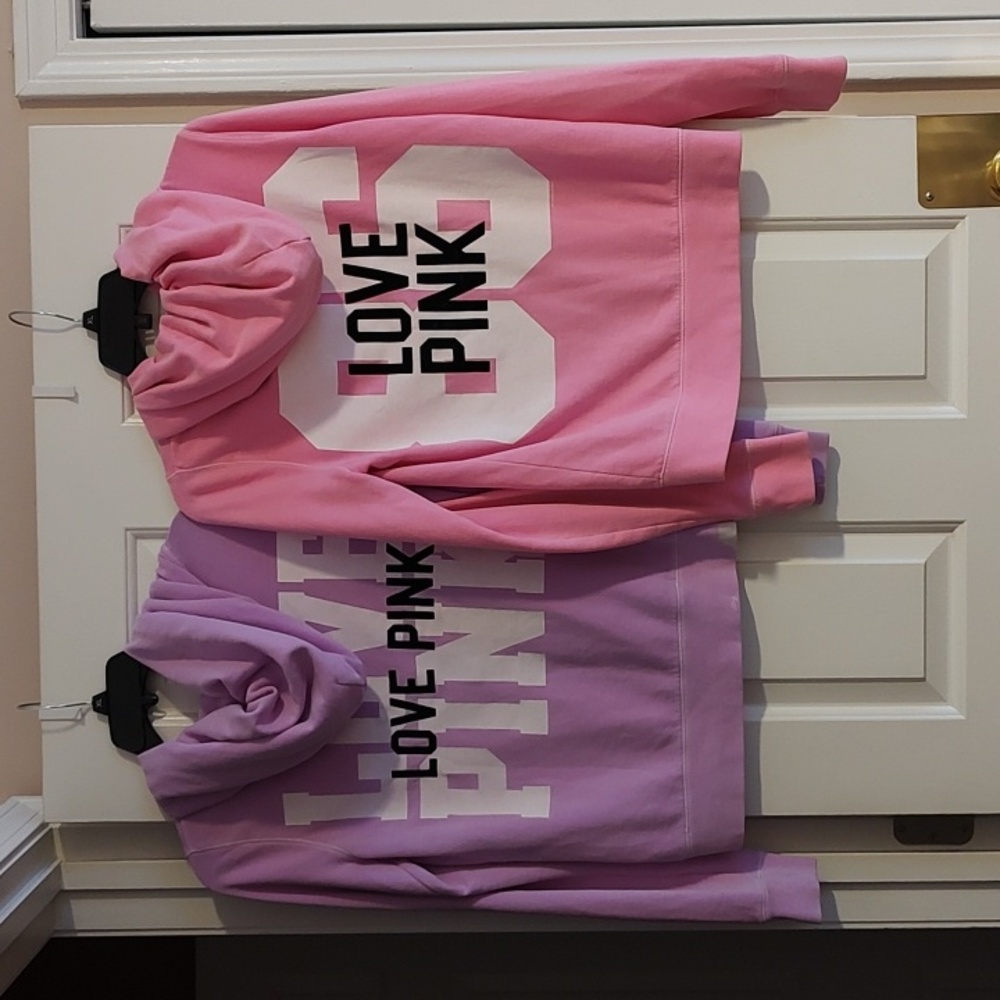 Victoria Secret Pink Medium Hoodies Pink And Purple